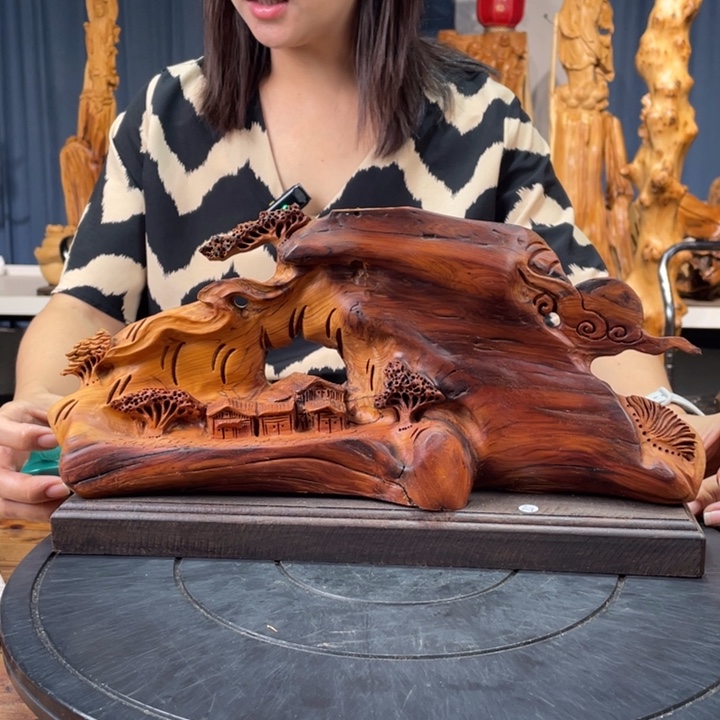 柏木（崖柏）随型摆件