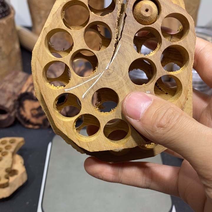 蓝***天木保真印度檀香木料木料