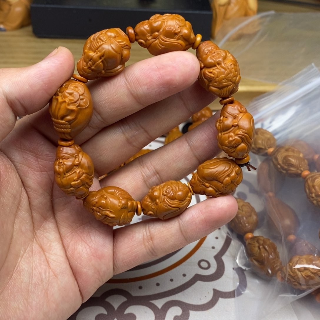 橄榄核手串/手链薛氏橄榄核雕刻工艺宇