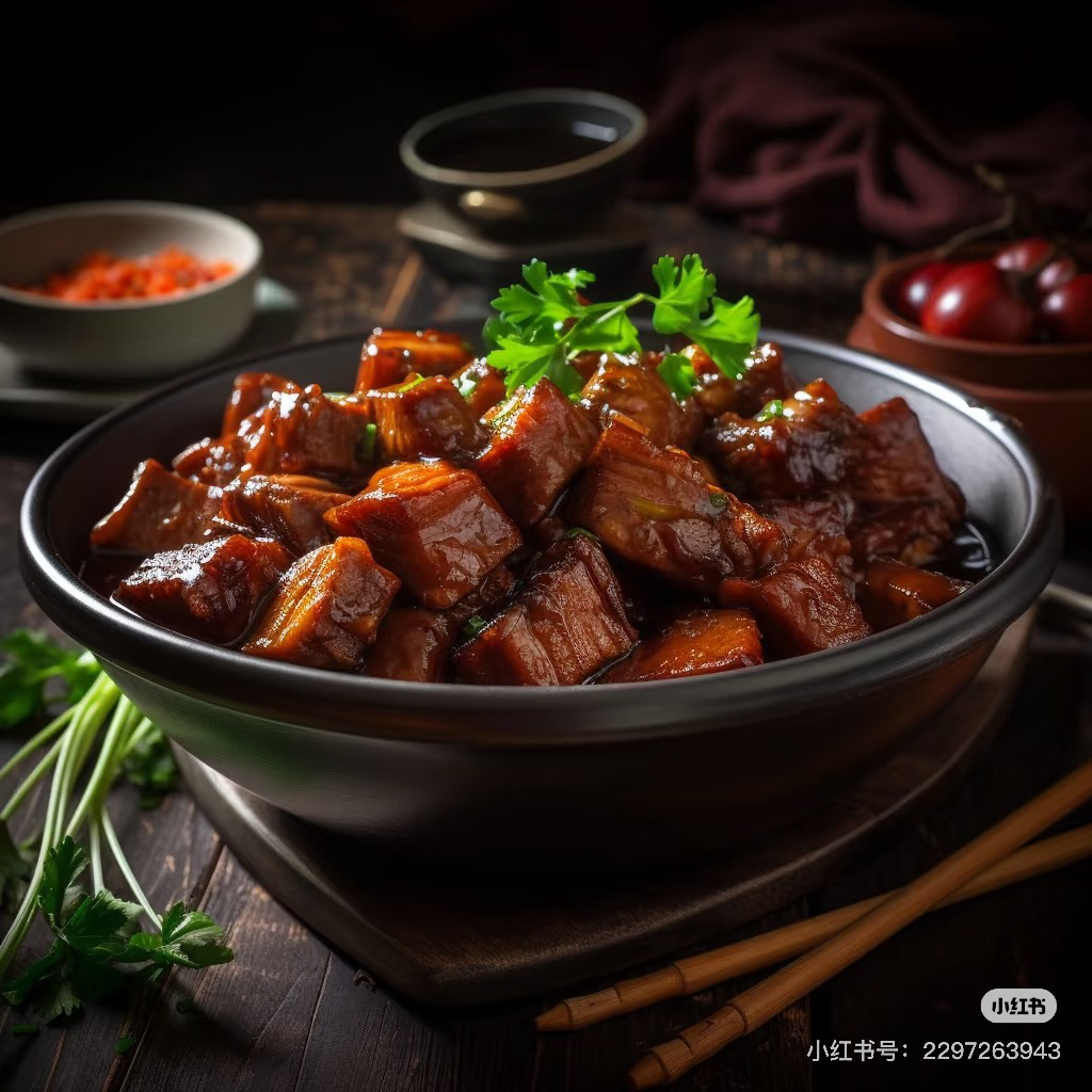 特色香浓红烧肉一份