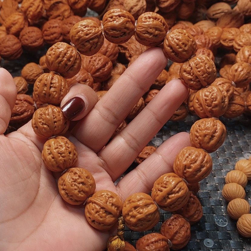 【闪购商品】文玩核桃吊坠京八棱