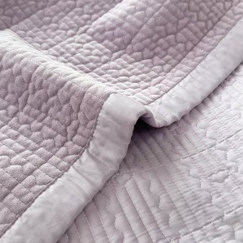 店长热荐简约轻奢现代毛绒床盖四季通用特价