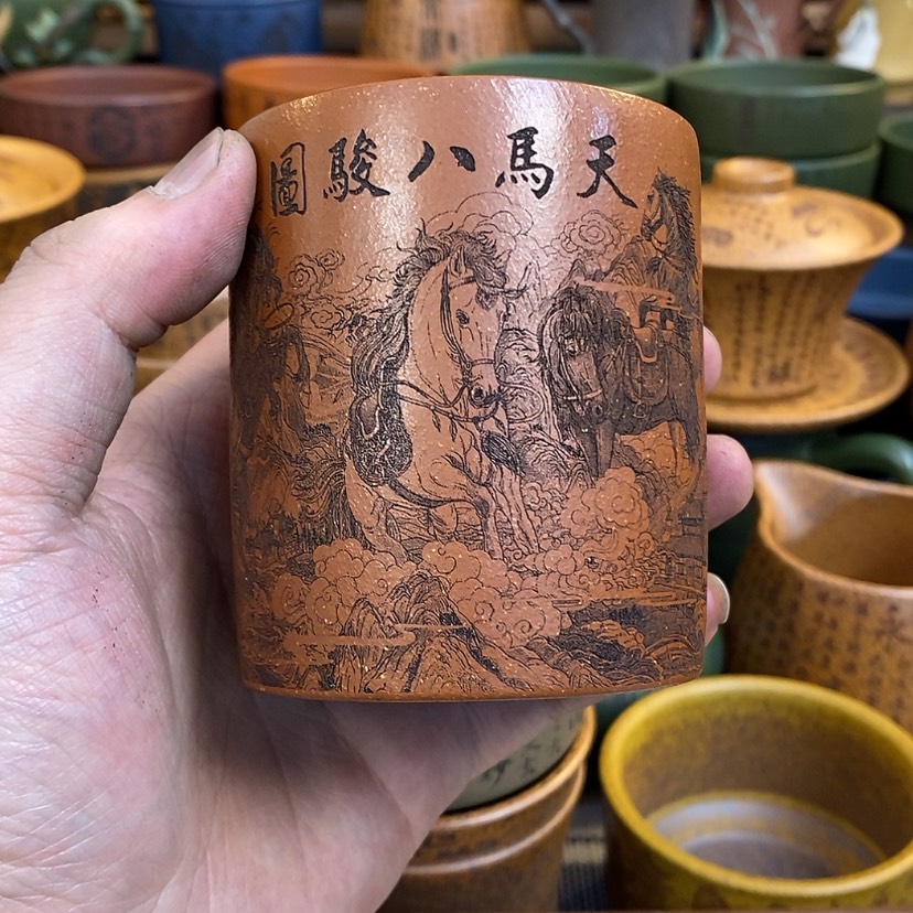 【闪购商品】紫砂杯子宜兴全手工紫砂杯