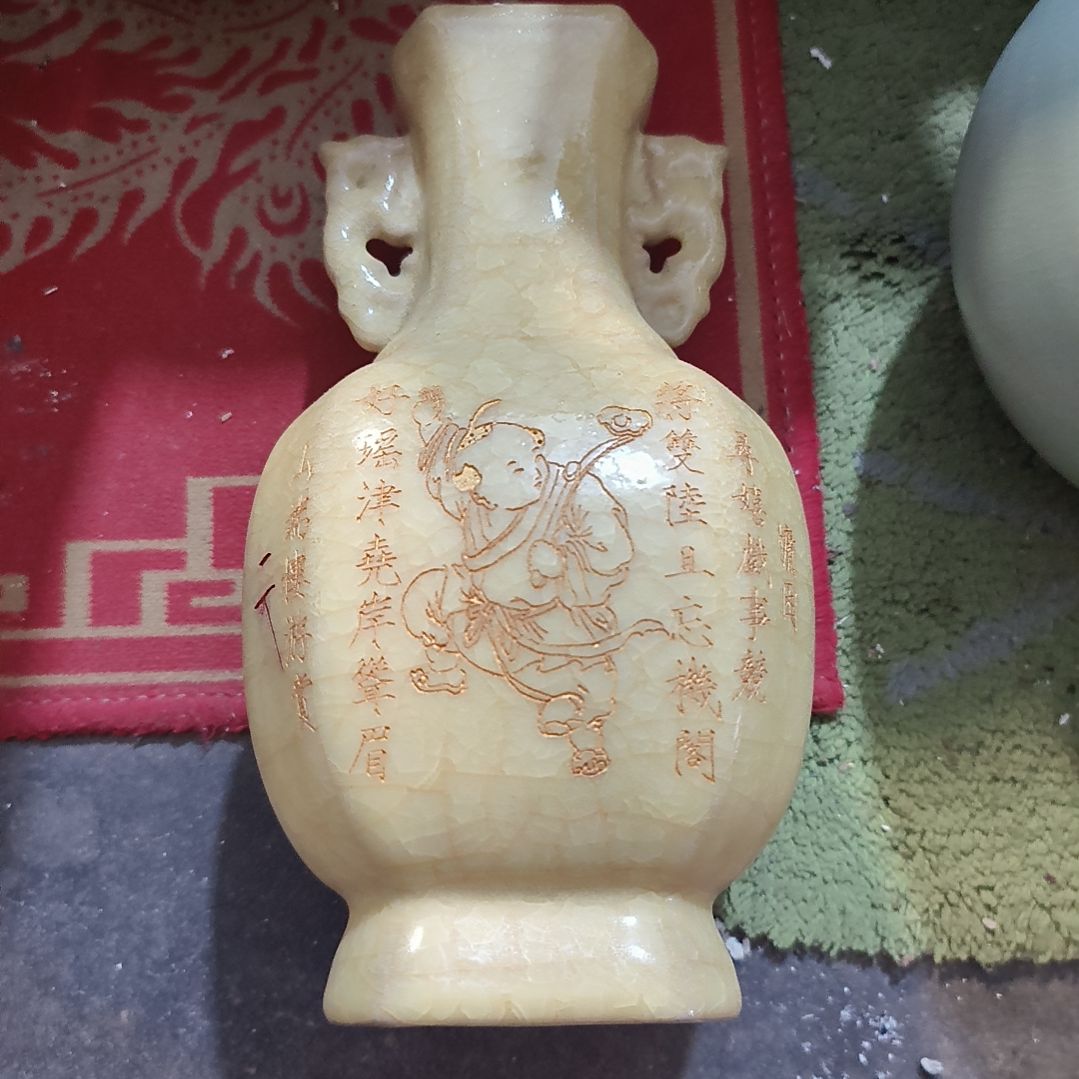 摆件瓷器放大漏给您发货了