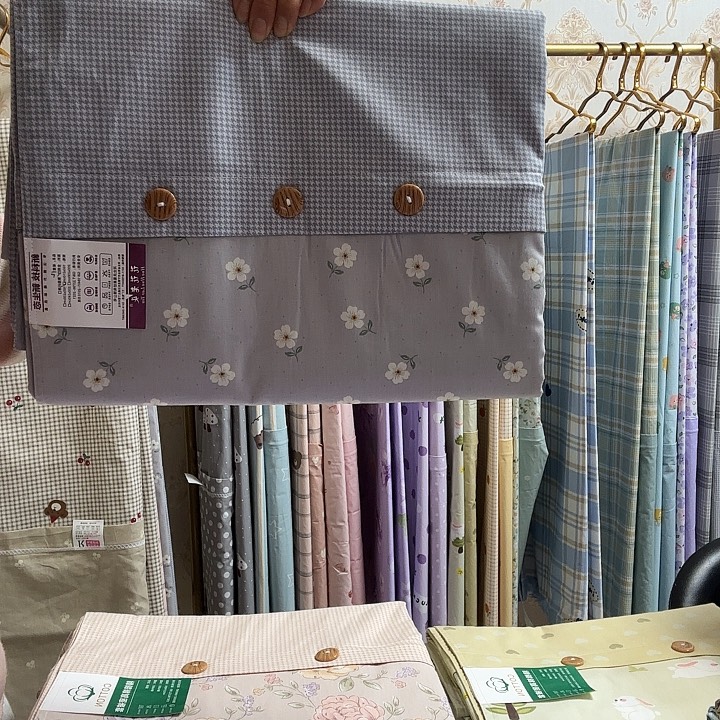 棉全棉单人被套全棉