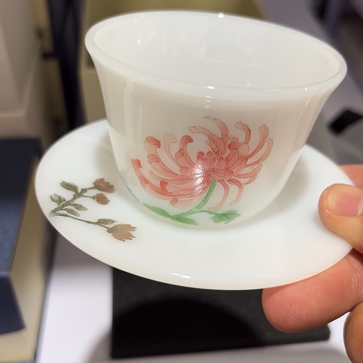 孤品 玉见 十二花神 菊花