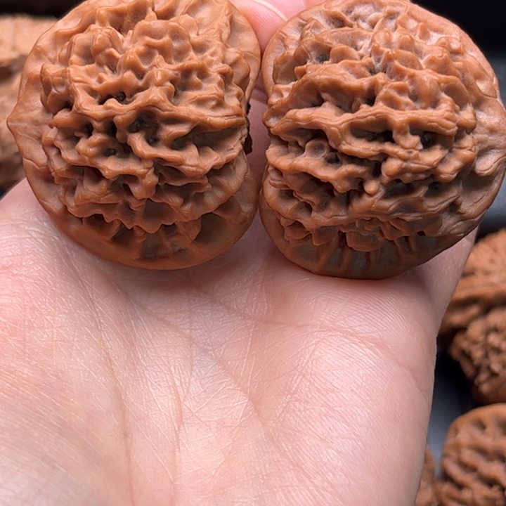 珠***迹吊坠文玩核桃秦闷