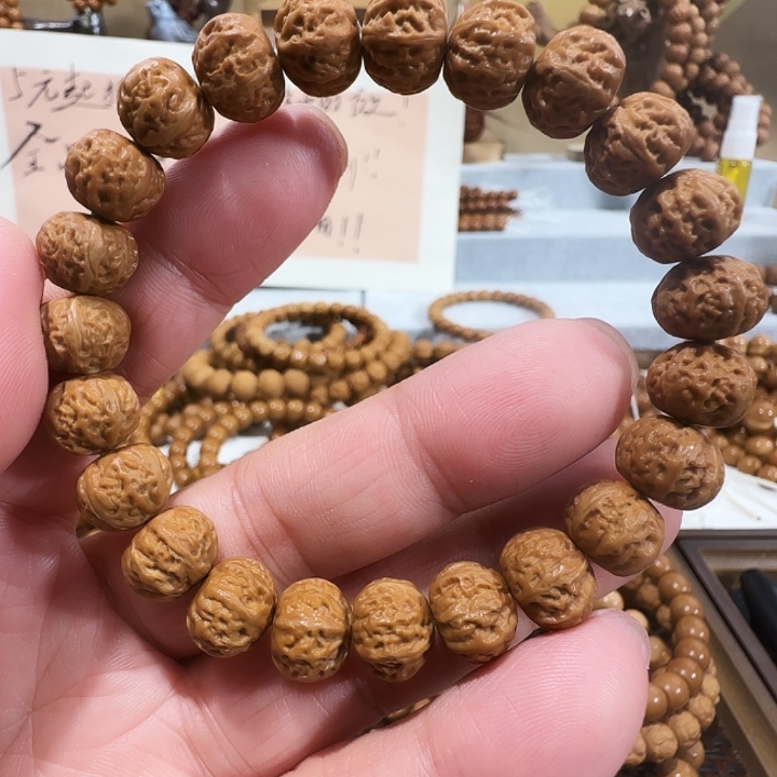 猴头核桃手串全品无暇猴头手串京八棱