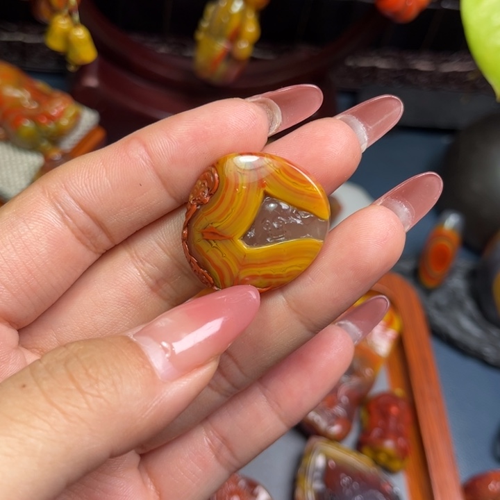 玛瑙/玉髓未镶嵌颈饰