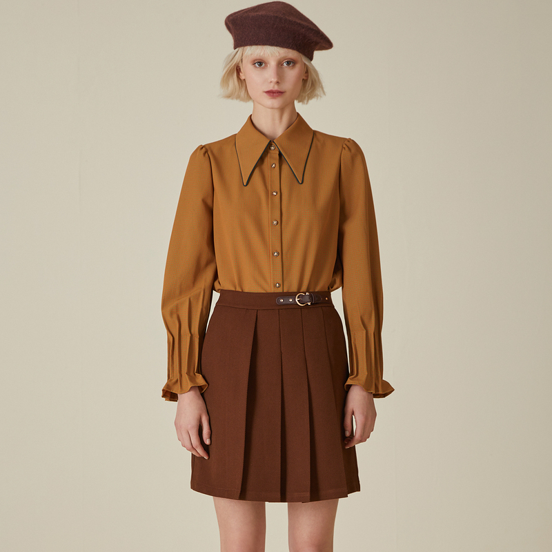 【小花】D63半截裙短裙5W4Q81108