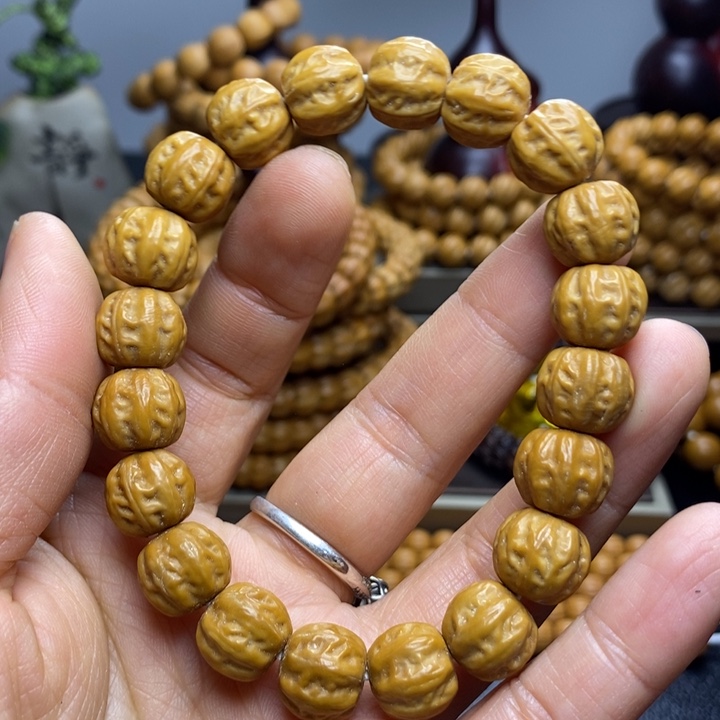 猴头核桃手串猴头猴脑