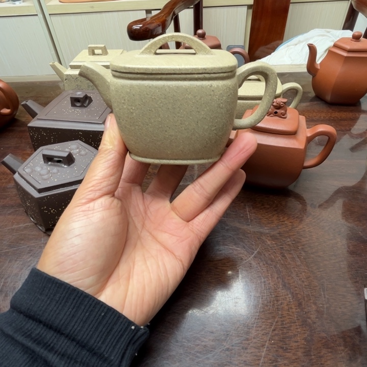 茶壶紫砂芝麻段150c c