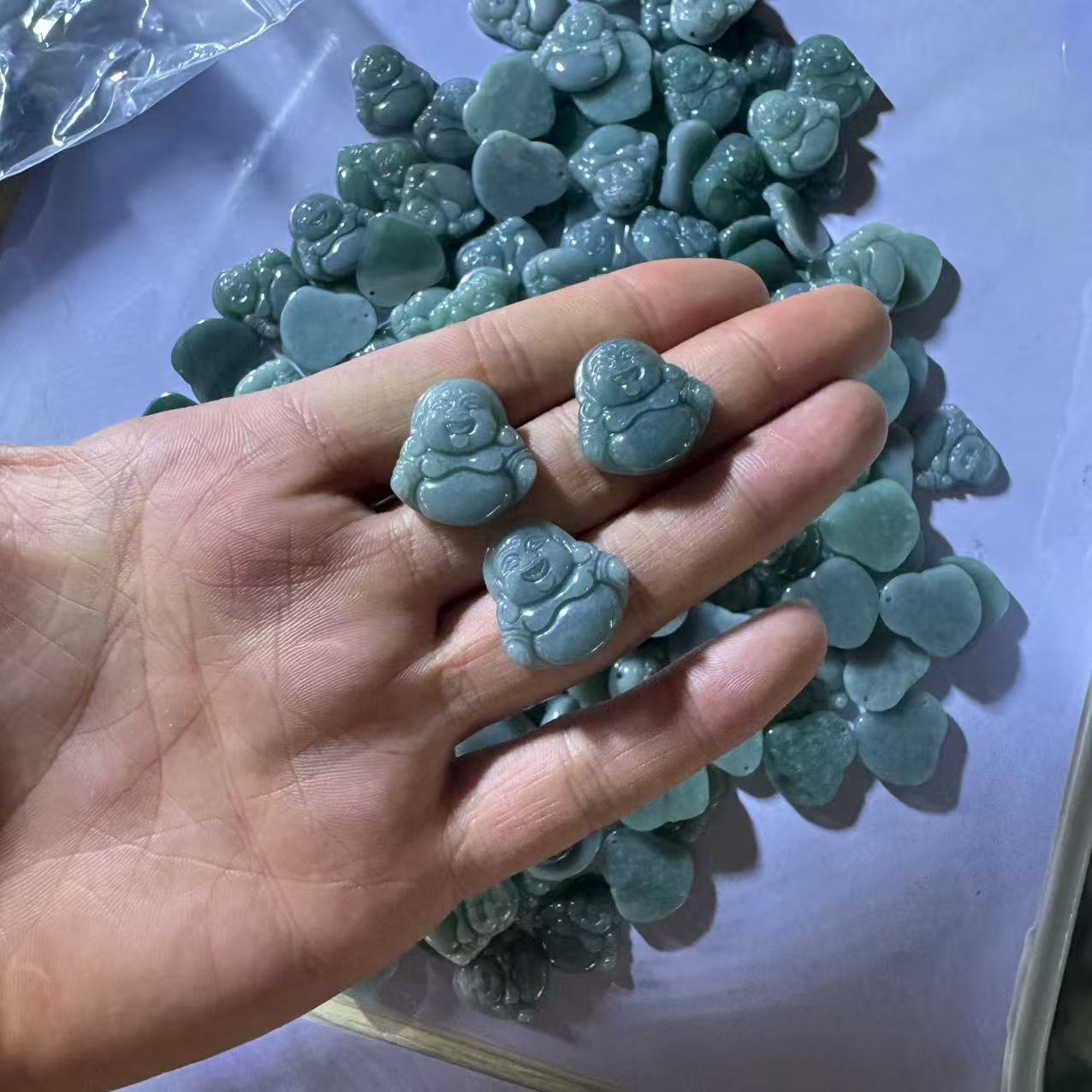 天然A货翡翠佛公吊坠-c029-多样性发一