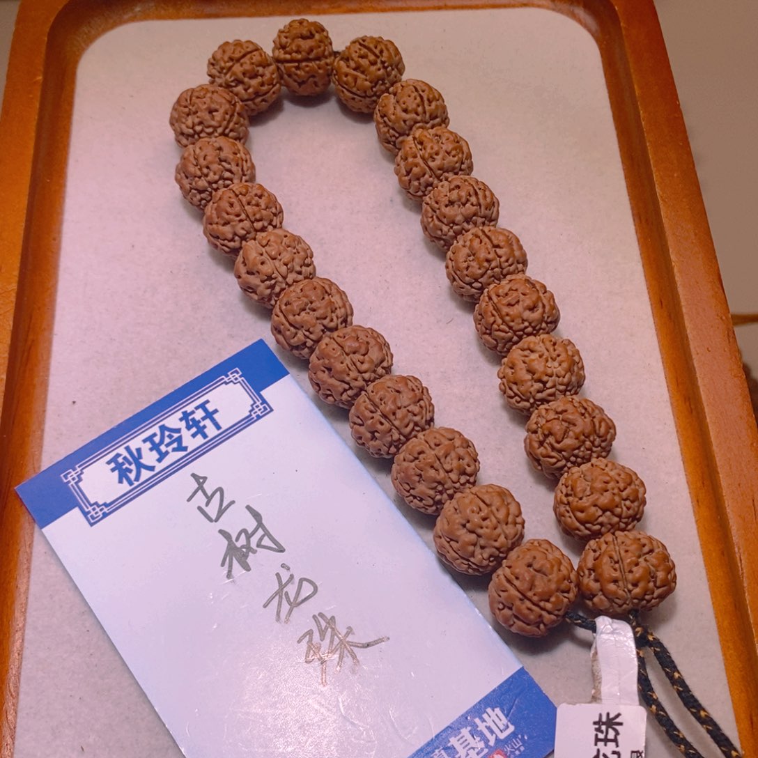 金刚菩提手串龙珠15+