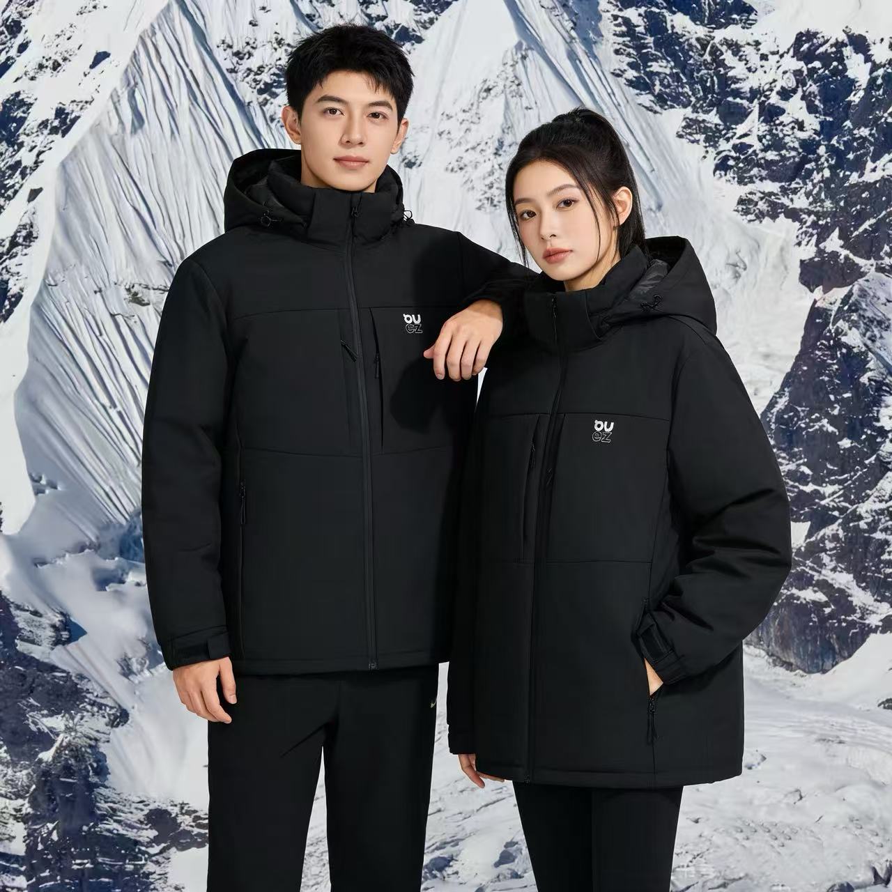 【昂跑首领】男女同款极寒服25215