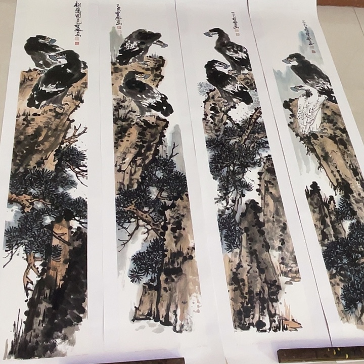 国画张圣敏先生纯手绘作品