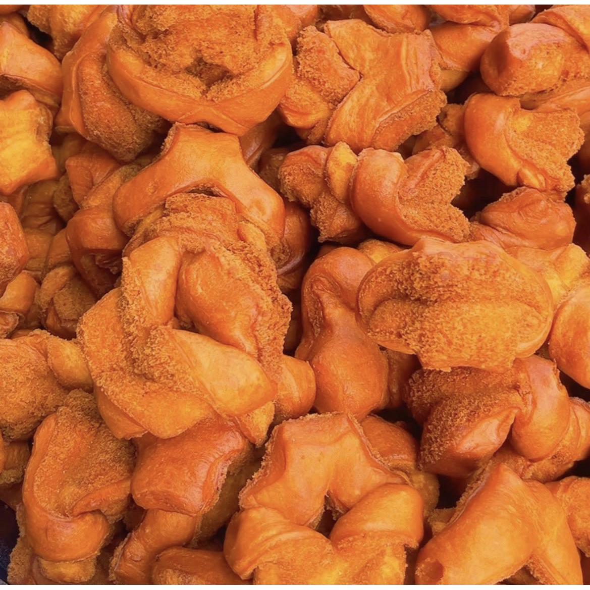 山西右玉传统特色美食糖麻叶