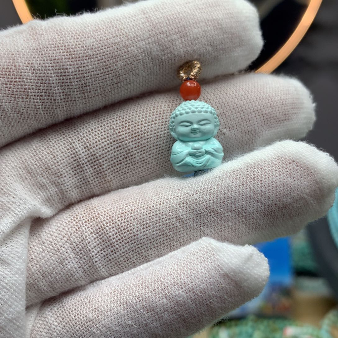 绿松石挂件未镶嵌