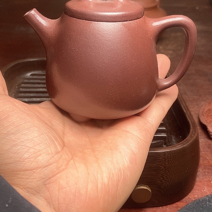 紫砂茶壶柴烧紫砂