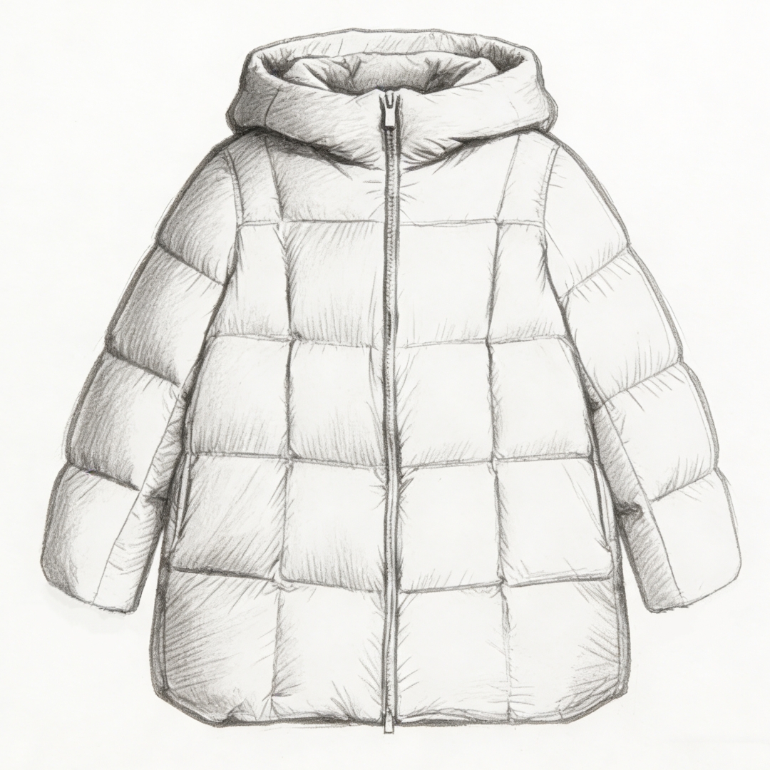 【Montendre】秋冬新款 J 气质95白鹅绒连帽羽绒服时尚经典百搭保暖