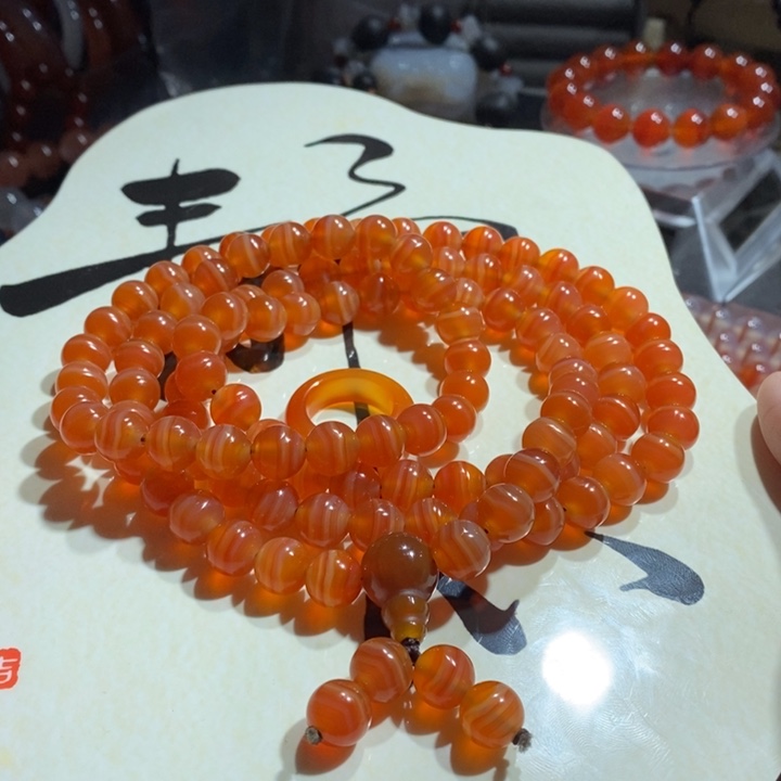 玛瑙/玉髓项链未镶嵌W**G