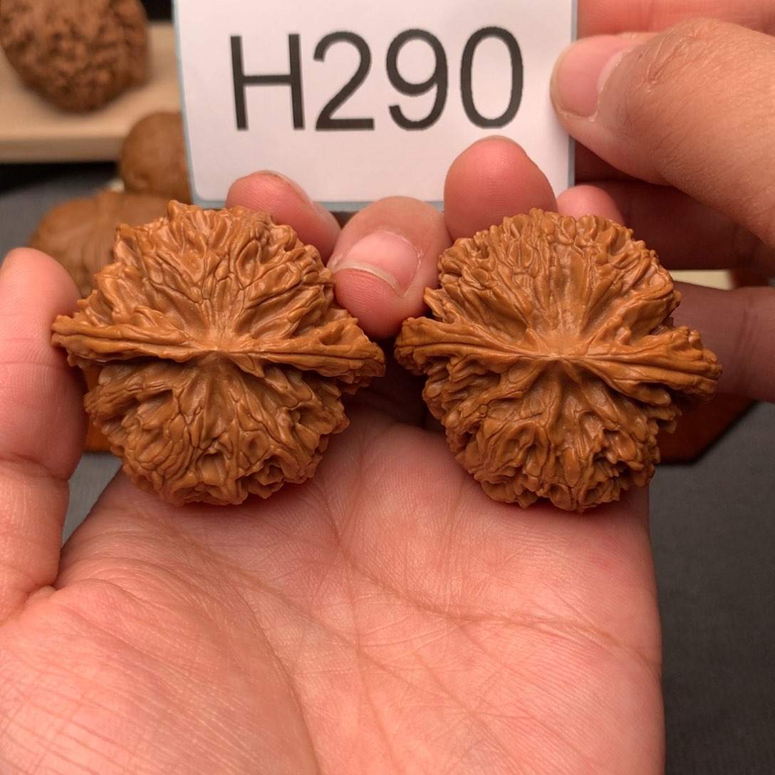 文玩核桃把件42+全品苹果园