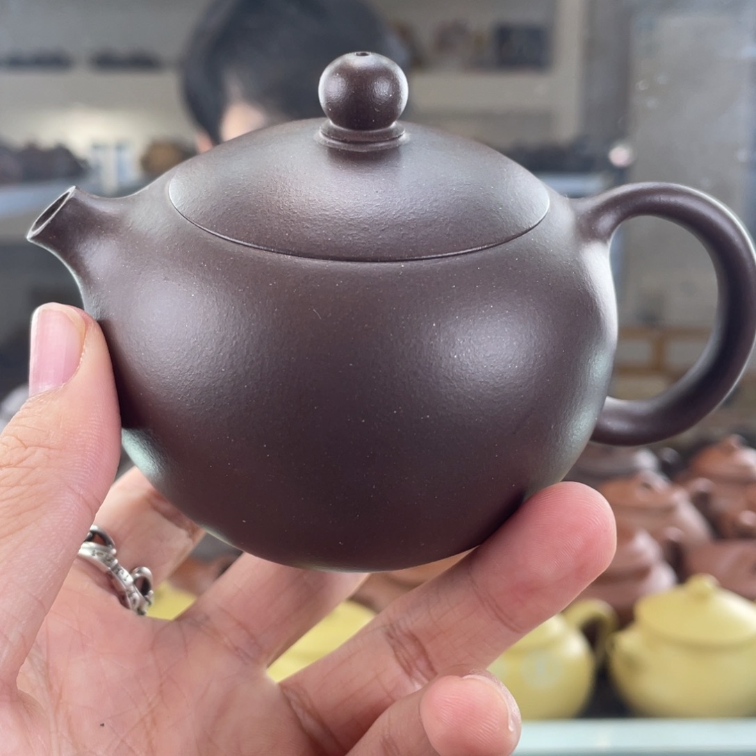 茶壶紫砂200cc大水潭底槽清茶壶