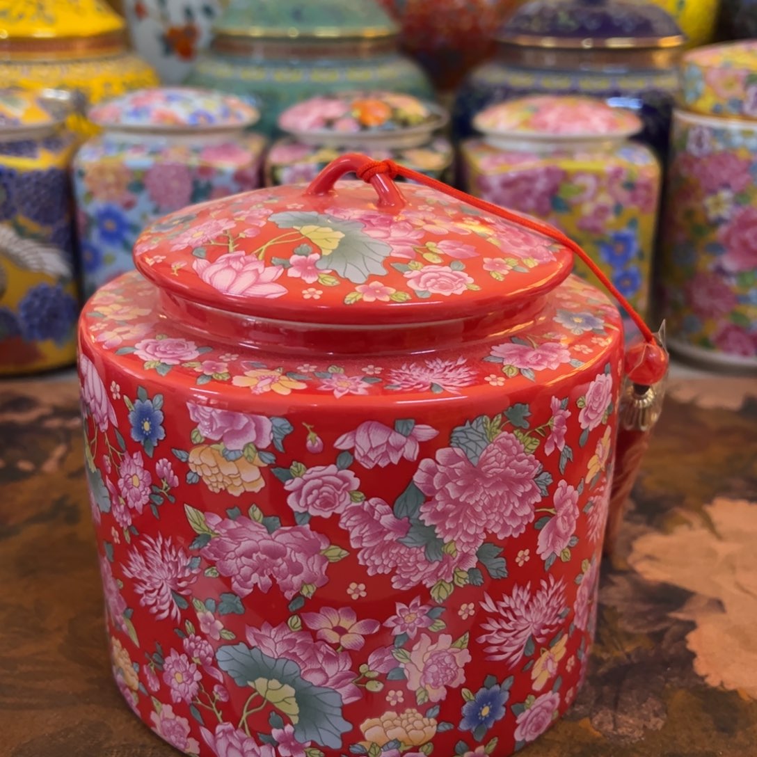 高端款家用茶叶罐