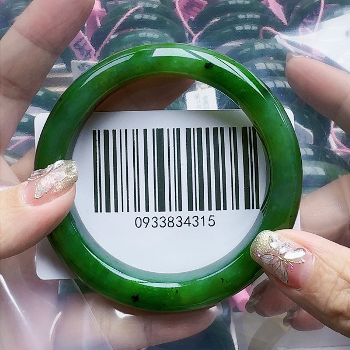 和田玉（碧玉）手镯未镶嵌5859