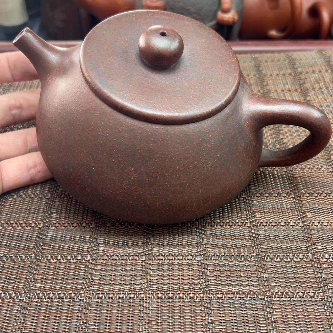 茶壶紫砂宜兴原矿紫砂壶500毫升容量