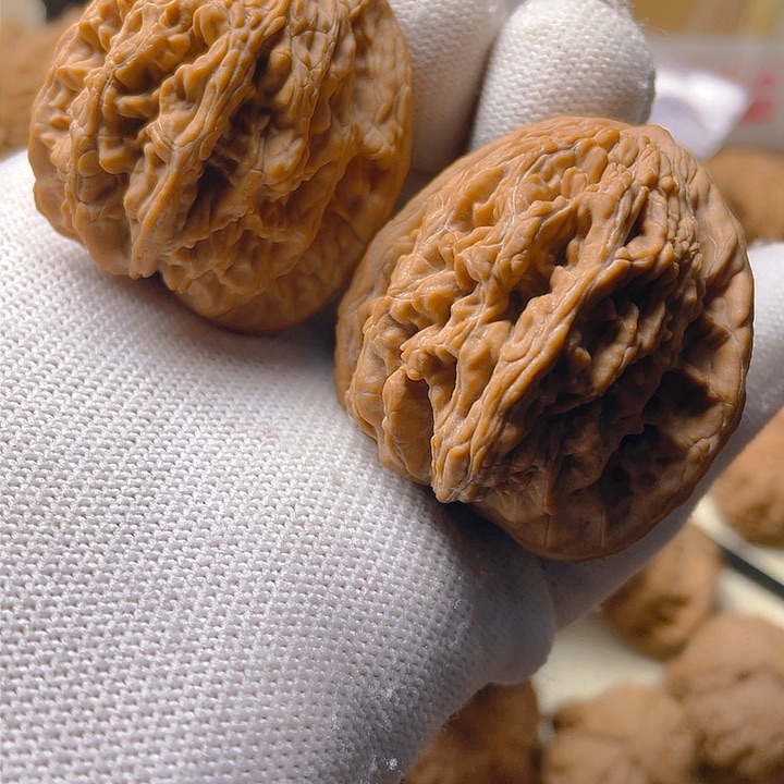 桃核吊坠涂*麦穗虎头虎头