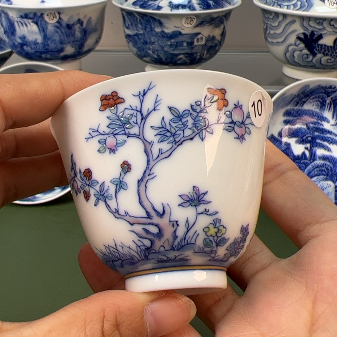 杯木木景德镇纯手绘茶具10