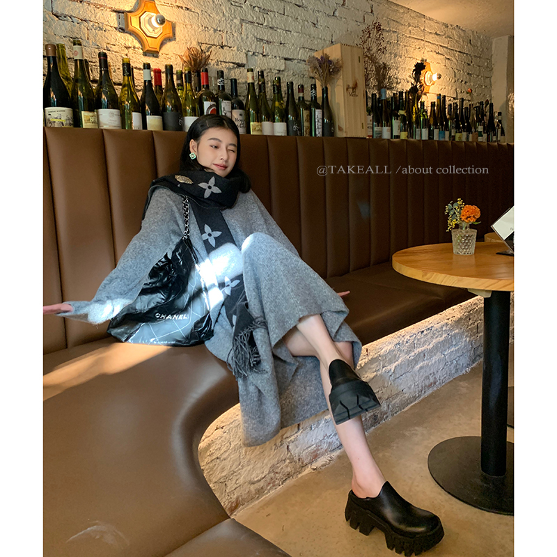 【特价】藏着拥抱的温度  羊驼毛混纺针织裙RD223093