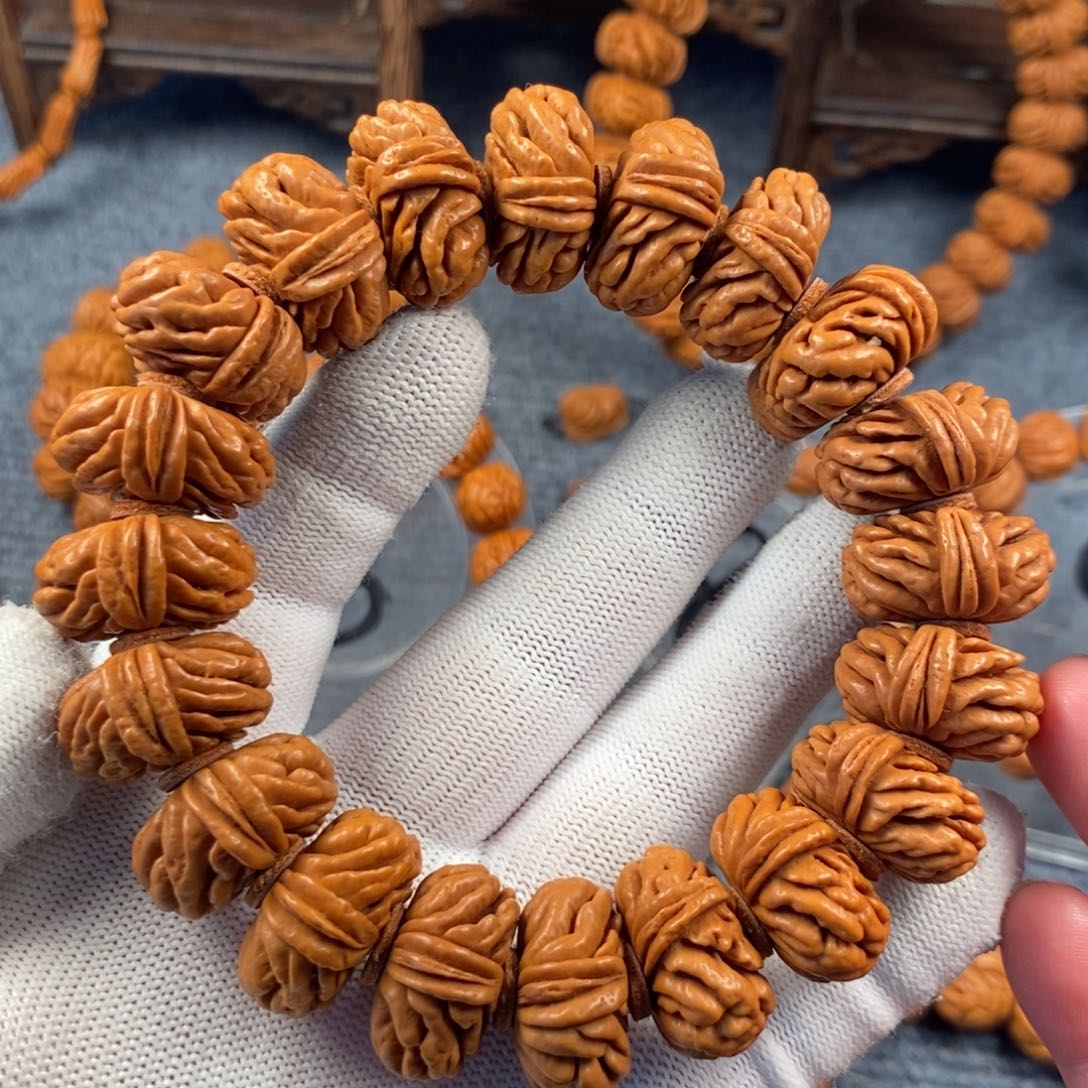 桃核手串1号链接桃核