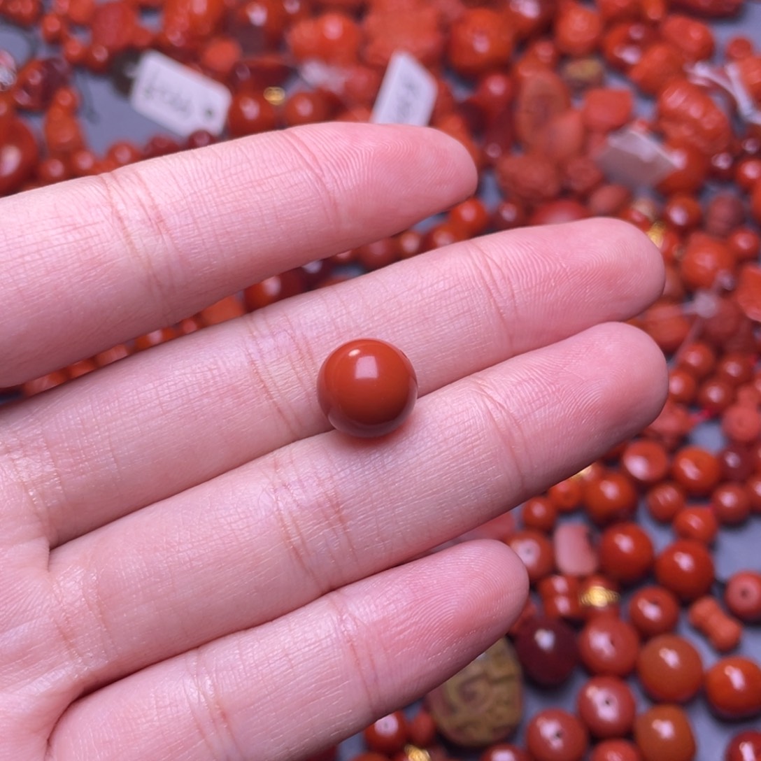 南红玛瑙配饰10.1未镶嵌流*_