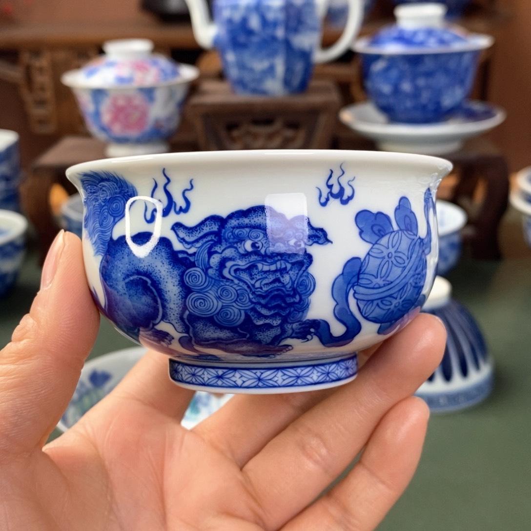 杯景德镇陶瓷手工手绘