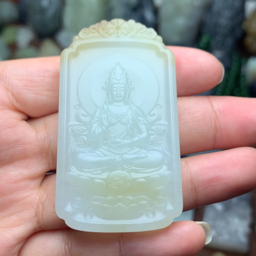 和田玉挂件未镶嵌