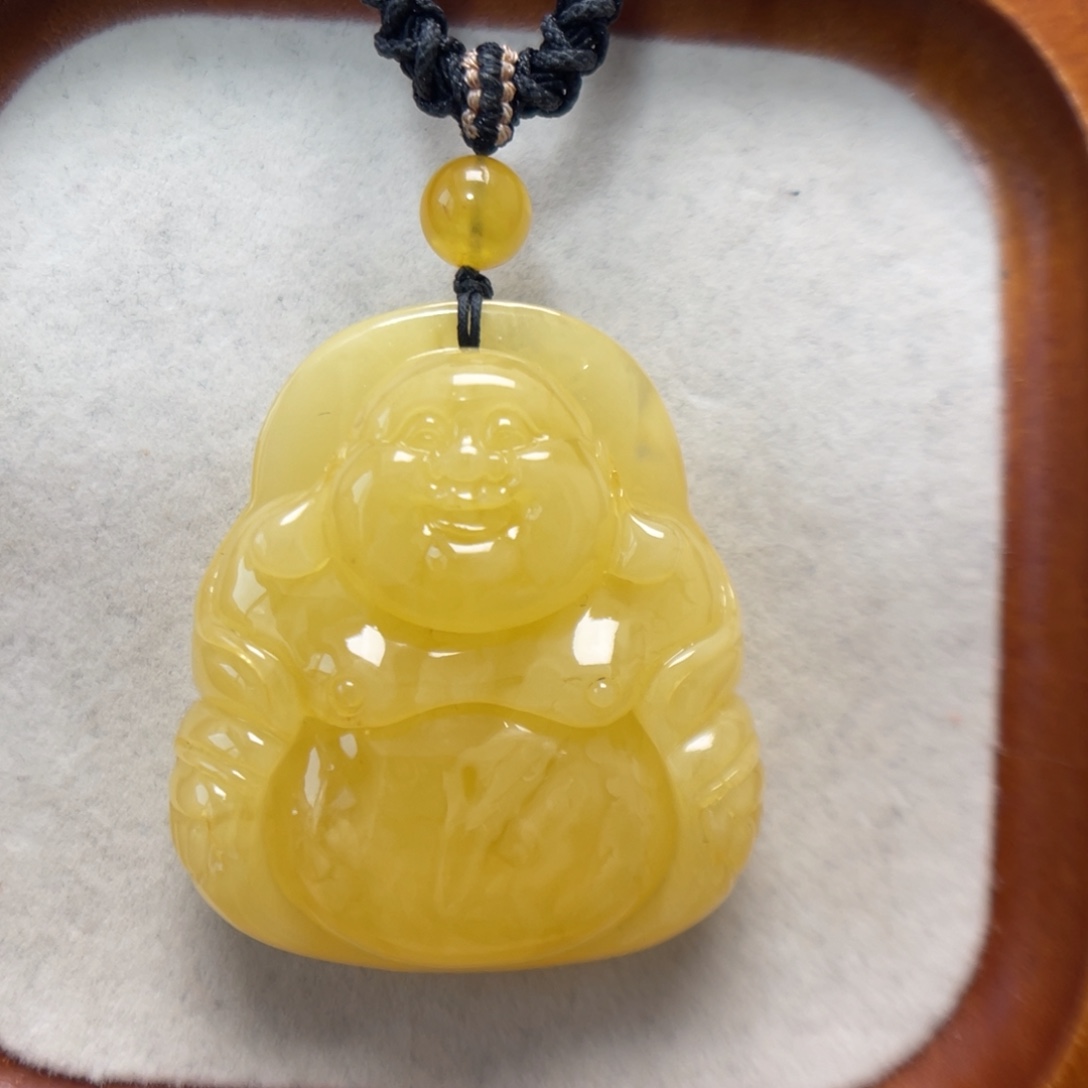 蜜蜡未镶嵌颈饰蜜蜡