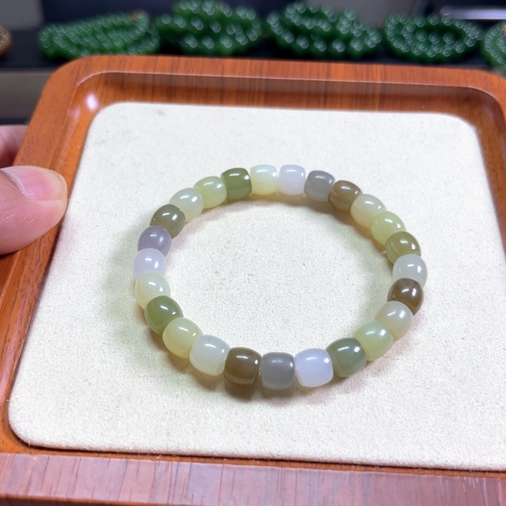 和田玉手链未镶嵌