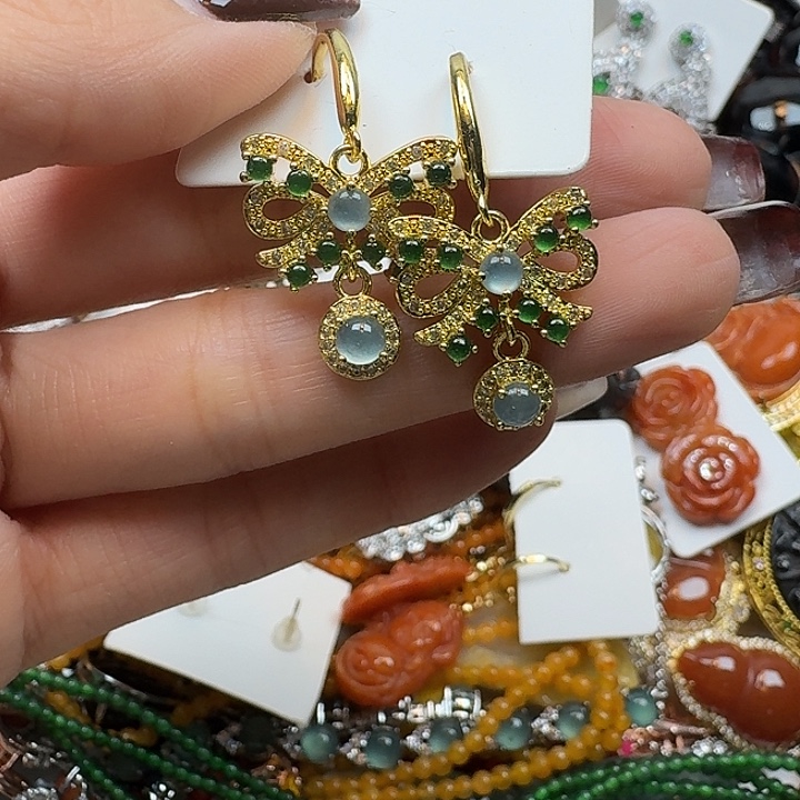 翡翠未镶嵌项链翡翠