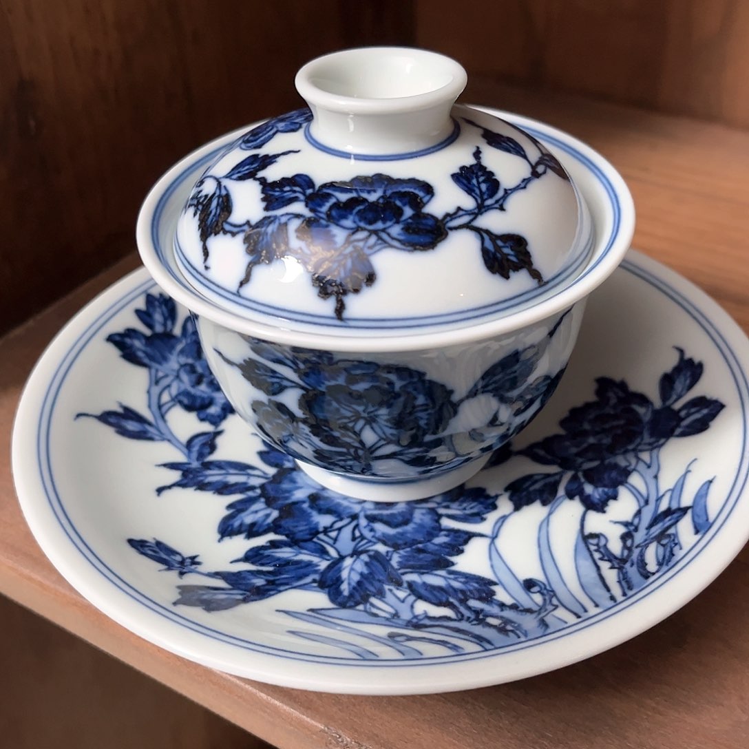 杯青花瓷器青花瓷器