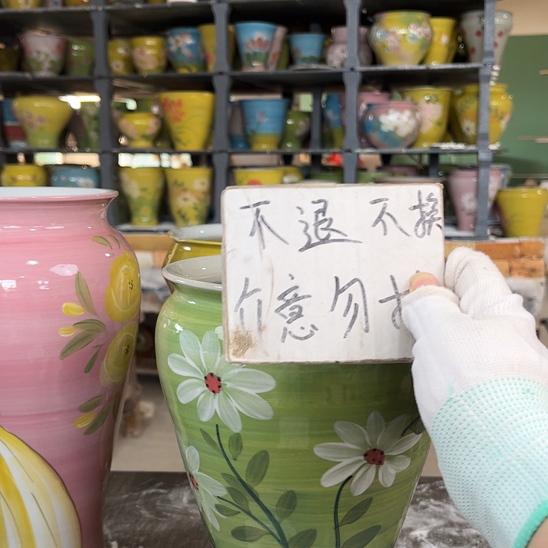 景德镇陶瓷花盆花盆