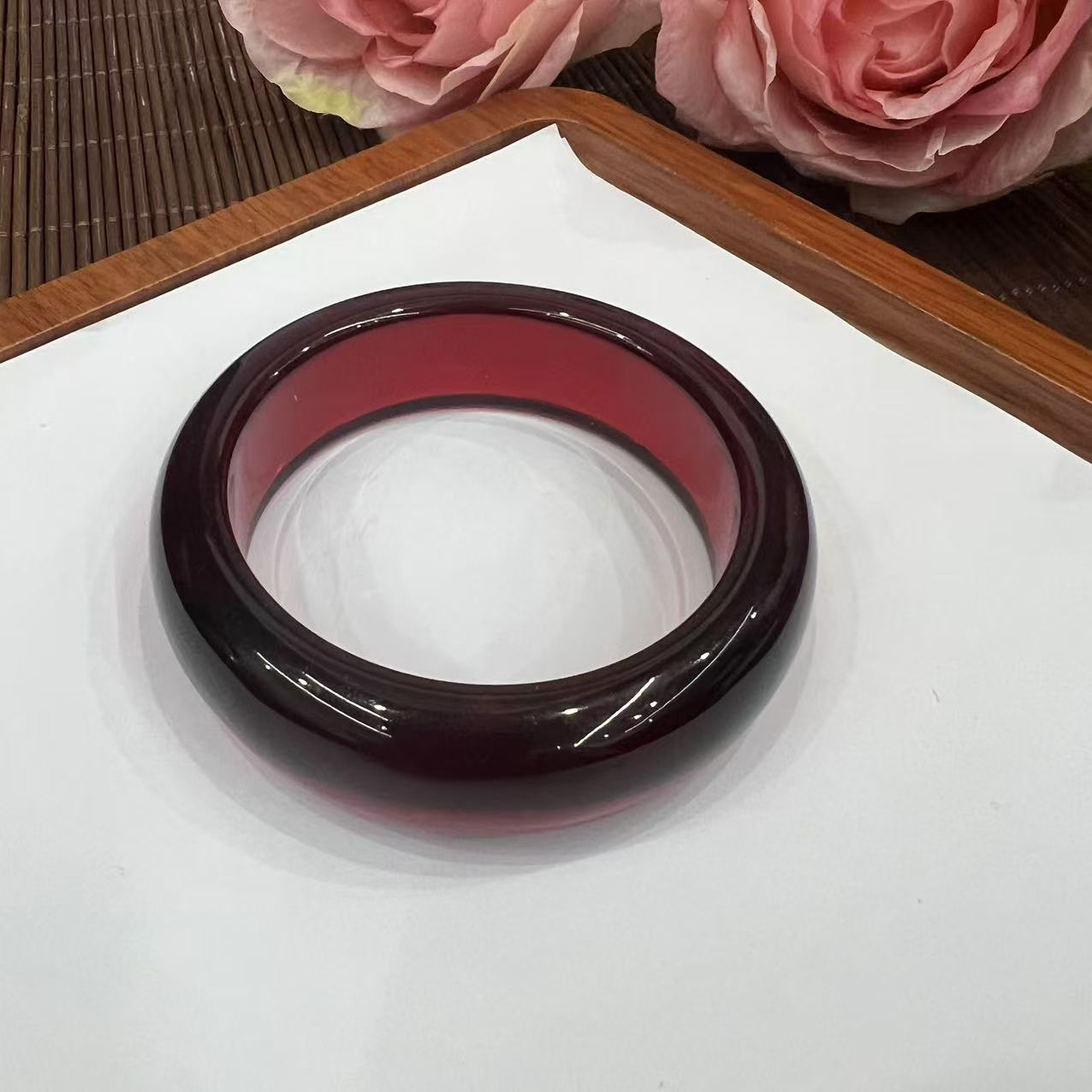 高定珠宝血珀手镯ZX481S668