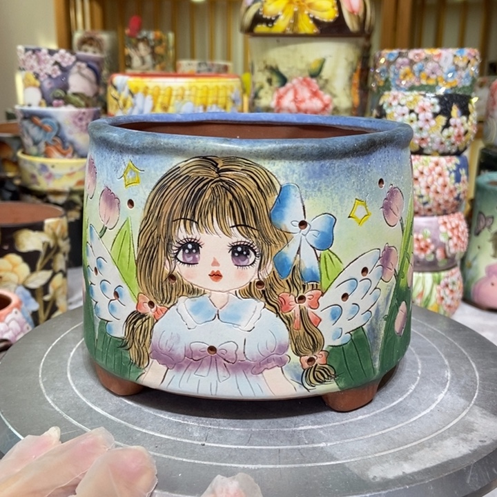 景德镇艺术手绘作品