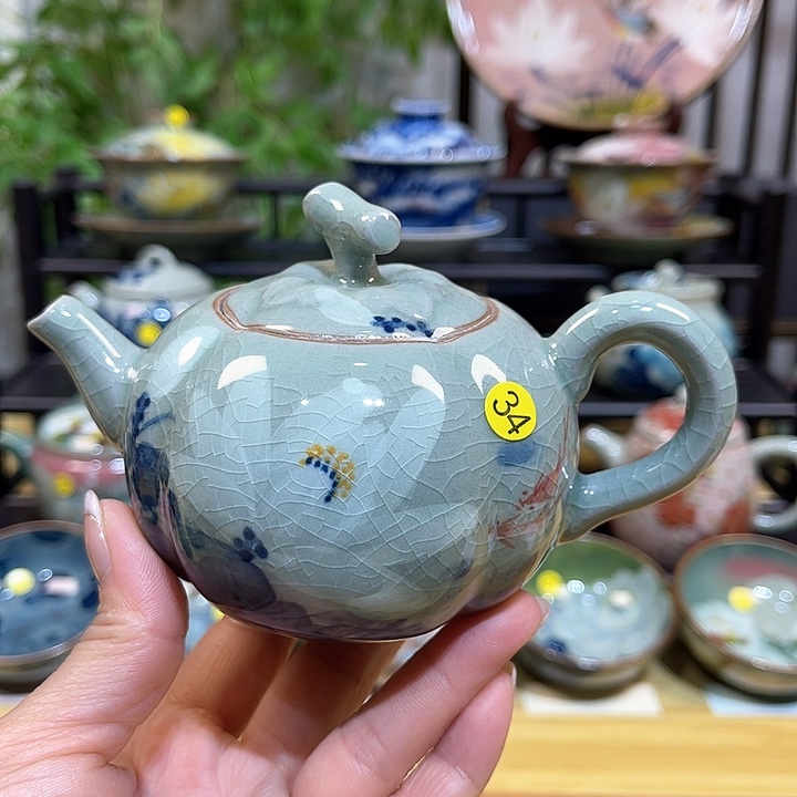 景德镇陶瓷手绘茶具