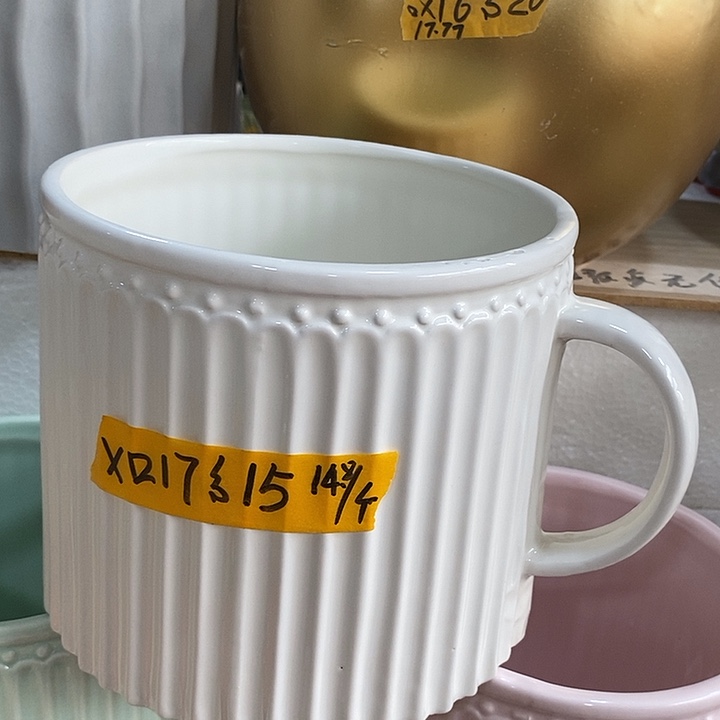 陶盆有孔 瑕疵针孔漏釉介意勿拍外口 17外高15