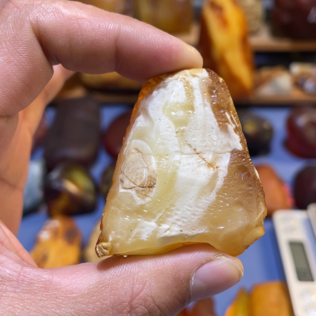 定制琥珀未镶嵌原