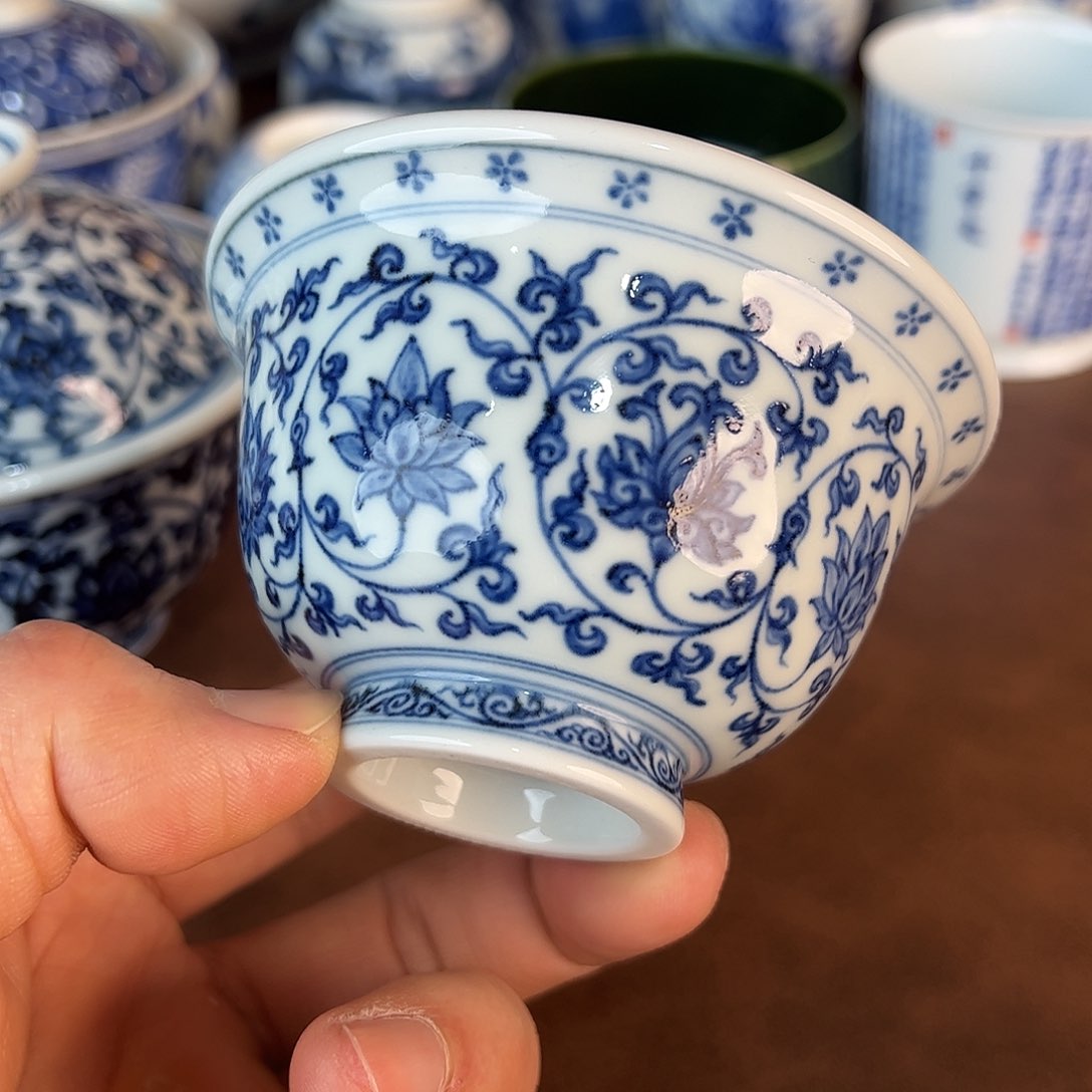 杯景德镇全手工手绘陶瓷