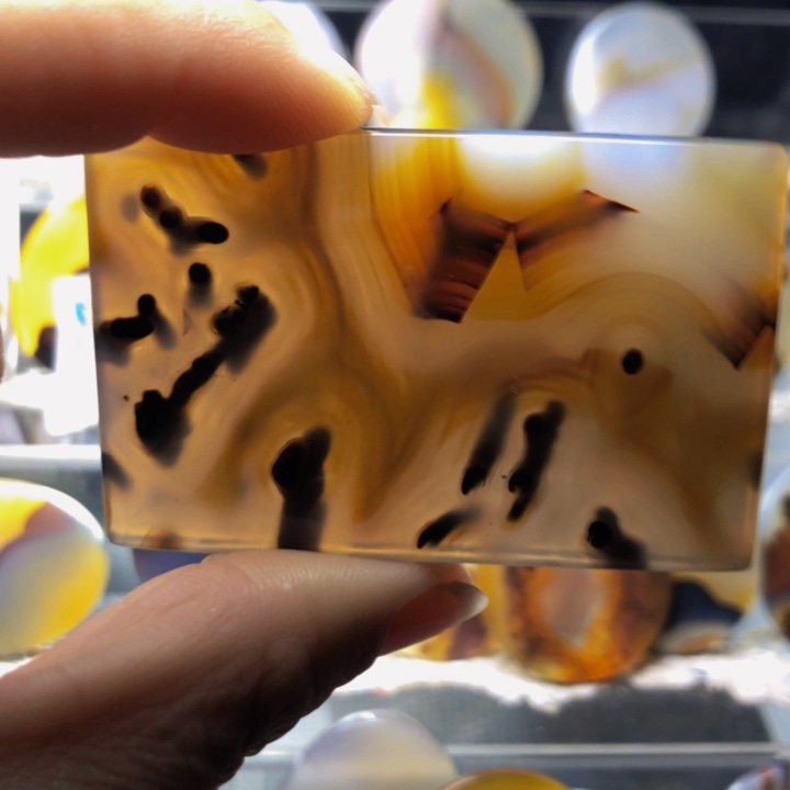 合金玛瑙/玉髓珠宝奇石63