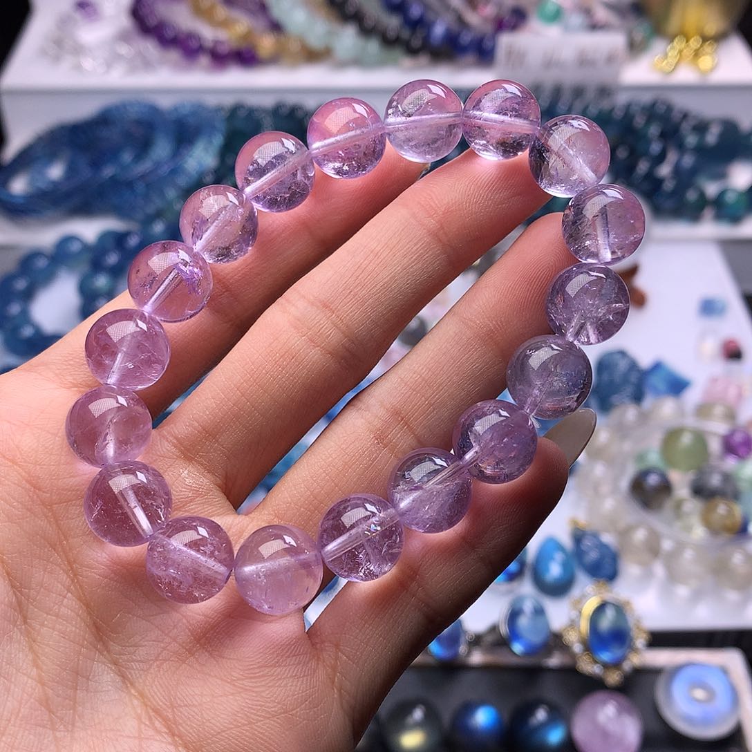 水晶手链未镶嵌多样性